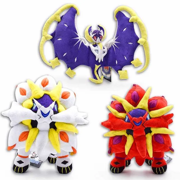 Alola Solgaleo, Lunala, Necrozma Pokemon Stofftier (25-50Cm)