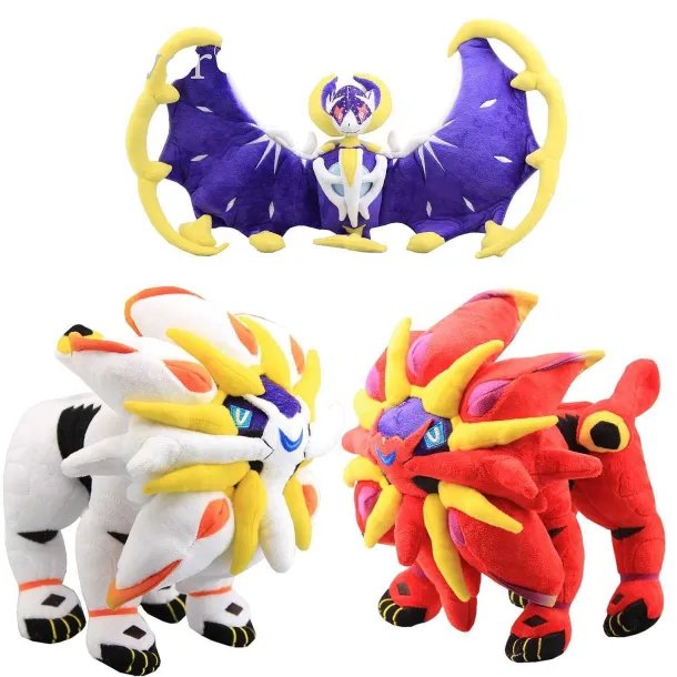 Alola Solgaleo, Lunala, Necrozma Pokemon Stofftier (25-50Cm)
