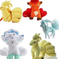 Alola Vulpix Stoff Pokemon - 5 Verschiedene Motive (Ca. 15Cm - 21Cm)