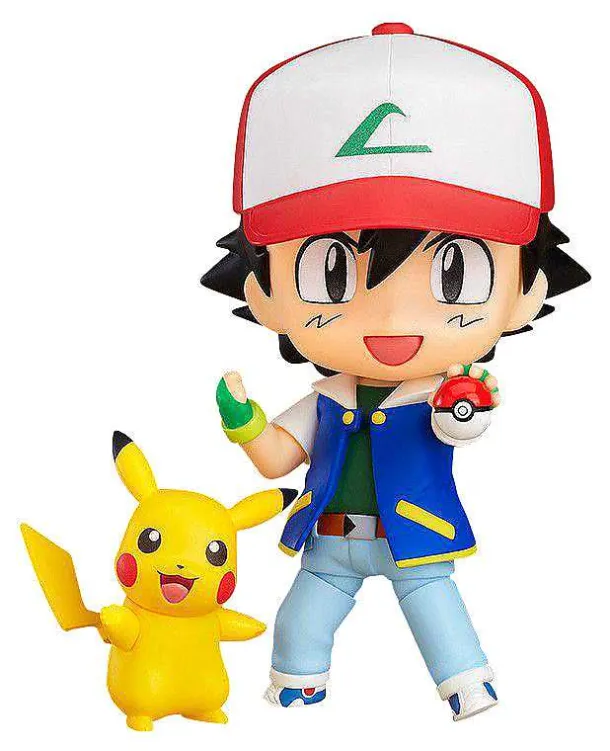 Ash Ketchum & Pikachu Pokemon Figur (Ca. 10Cm)
