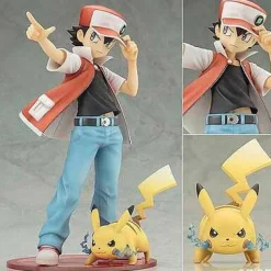 Ash Ketchum & Pikachu Pokemon Figuren Set (Ca. 15Cm)