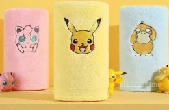 Bade Handtucher Mit Pokemon Pikachu U. A. Motiven