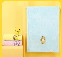 Bade Handtucher Mit Pokemon Pikachu U. A. Motiven