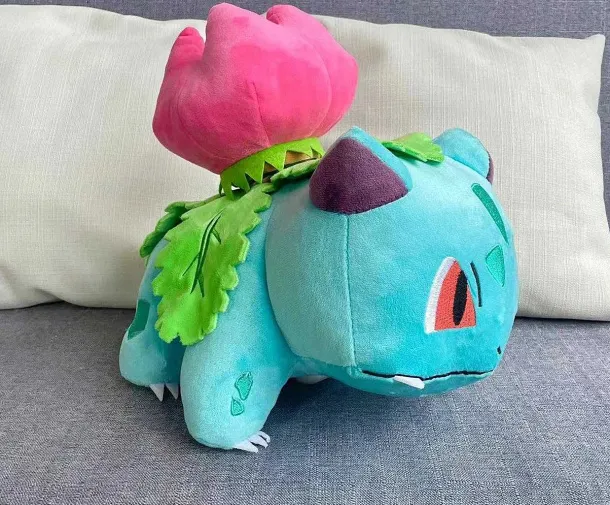 Bisasam Bulbasaur, Bisaflor Venusaur Oder Bisaknosp Ivysaur Pokemon Kuscheltiere (Ca. 25Cm Bis 30Cm)
