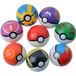 4 Bis 20 Pokebälle Mit Pokemon Figuren Im Set (Zufallige Wahl)