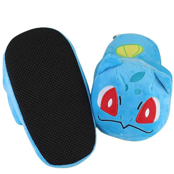 Bulbasaur Bisasam Pluschige Hausschuhe Slipper