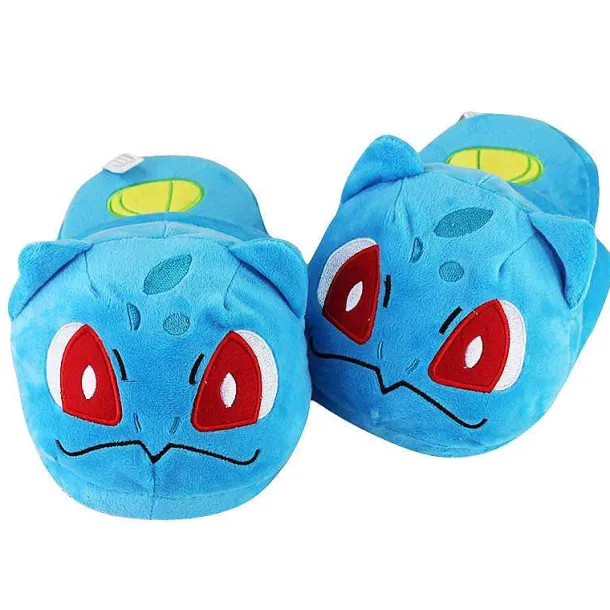 Bulbasaur Bisasam Pluschige Hausschuhe Slipper
