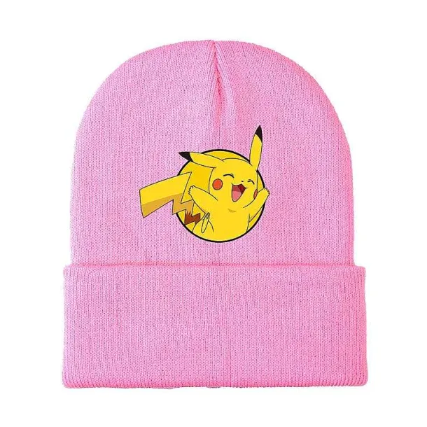 Bunte Kinder Winter Pikachu Und Pokemon Mützen