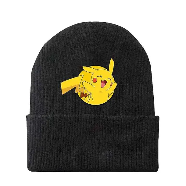 Bunte Kinder Winter Pikachu Und Pokemon Mützen