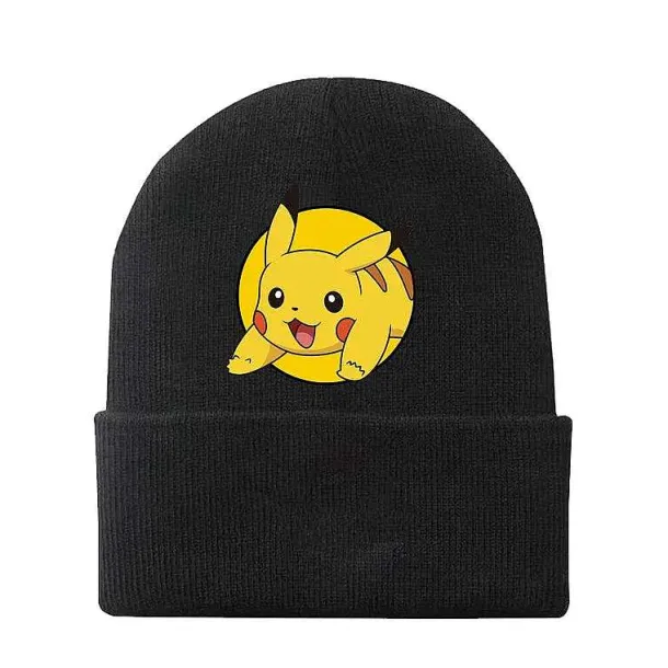 Bunte Kinder Winter Pikachu Und Pokemon Mützen