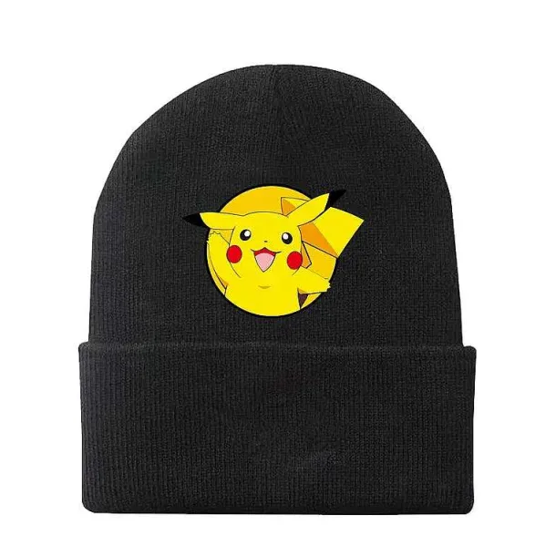 Bunte Kinder Winter Pikachu Und Pokemon Mützen