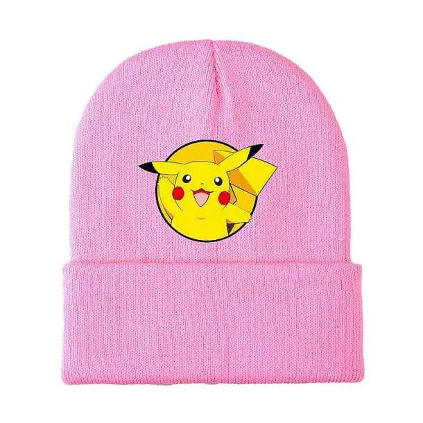 Bunte Kinder Winter Pikachu Und Pokemon Mützen