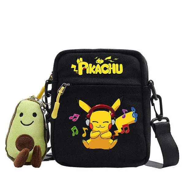 Canvas Pokemon Messenger Tasche, Slingbag Umhangetasche In Vielen Motiven