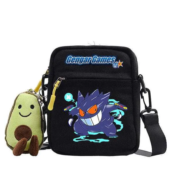 Canvas Pokemon Messenger Tasche, Slingbag Umhangetasche In Vielen Motiven