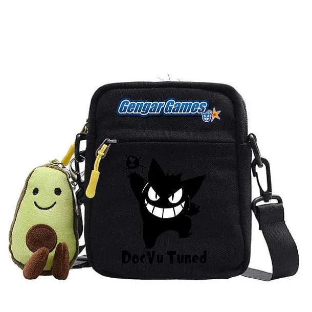 Canvas Pokemon Messenger Tasche, Slingbag Umhangetasche In Vielen Motiven