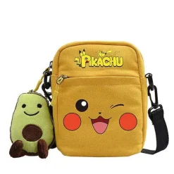 Canvas Pokemon Messenger Tasche, Slingbag Umhangetasche In Vielen Motiven