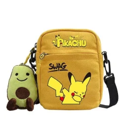 Canvas Pokemon Messenger Tasche, Slingbag Umhangetasche In Vielen Motiven