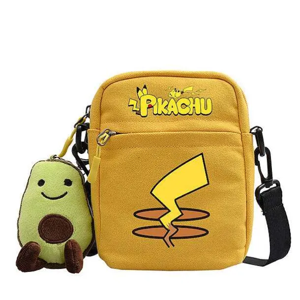 Canvas Pokemon Messenger Tasche, Slingbag Umhangetasche In Vielen Motiven