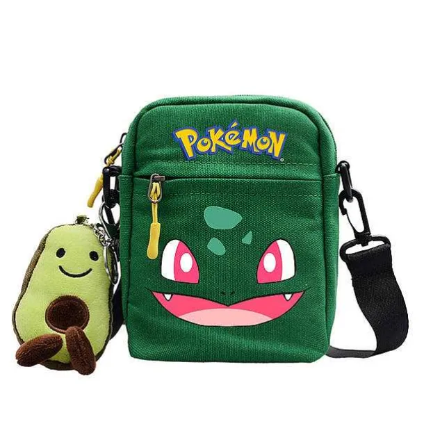 Canvas Pokemon Messenger Tasche, Slingbag Umhangetasche In Vielen Motiven