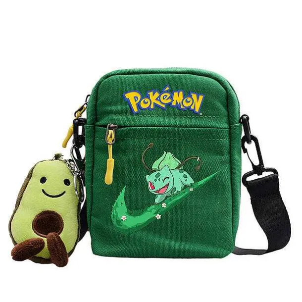 Canvas Pokemon Messenger Tasche, Slingbag Umhangetasche In Vielen Motiven