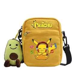 Canvas Pokemon Messenger Tasche, Slingbag Umhangetasche In Vielen Motiven