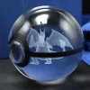 Charizard Glurak Crystal Pokemon Go Ball Mit 3D Effekt