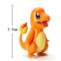 4Cm Pokemon Figuren (Charmander Cubone Bulbasaur Alola Vulpix Fennekin Chespin Pikachu Etc.)