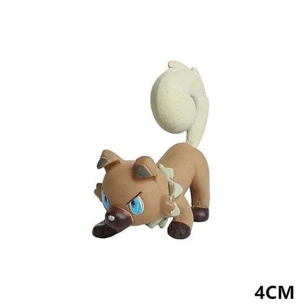 4Cm Pokemon Figuren (Charmander Cubone Bulbasaur Alola Vulpix Fennekin Chespin Pikachu Etc.)