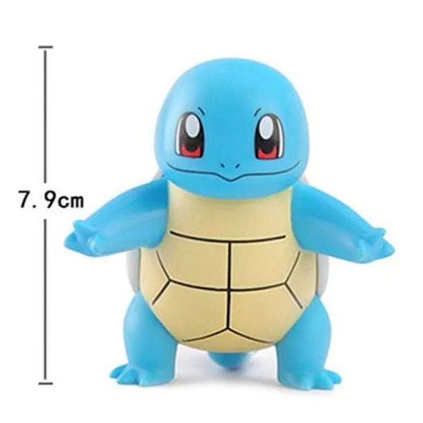 4Cm Pokemon Figuren (Charmander Cubone Bulbasaur Alola Vulpix Fennekin Chespin Pikachu Etc.)