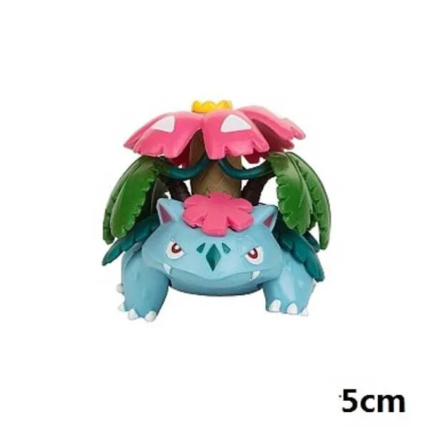 4Cm Pokemon Figuren (Charmander Cubone Bulbasaur Alola Vulpix Fennekin Chespin Pikachu Etc.)