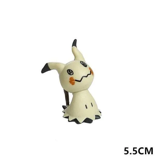 4Cm Pokemon Figuren (Charmander Cubone Bulbasaur Alola Vulpix Fennekin Chespin Pikachu Etc.)