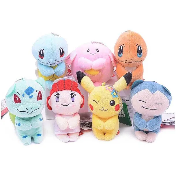 10Cm Pokemon Plusch Anhanger Viele Motive Zur Wahl