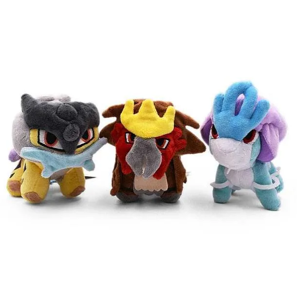 20Cm Suicune, Entei Oder Raikou Stofftier Pokemon Figuren (Ca. 20Cm)