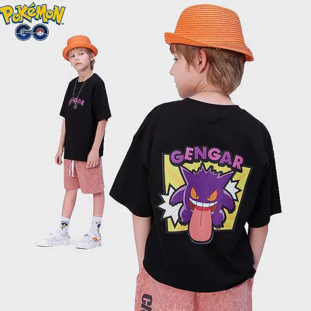 Cooles Gengar Sommer T-Shirt Fur Kinder