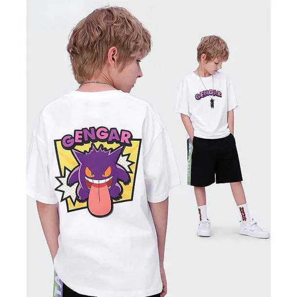 Cooles Gengar Sommer T-Shirt Fur Kinder