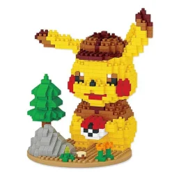 Detektiv Pikachu Klemm Baustein Set (675 Bausteine)