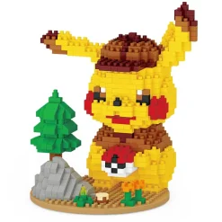 Detektiv Pikachu Klemm Baustein Set (675 Bausteine)