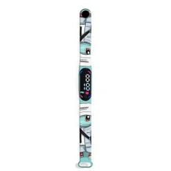 Digitale Armbanduhr Fur Kinder Mit Led Und Aufladefunktion