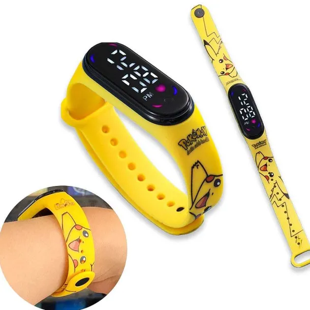 Digitale Armbanduhr Fur Kinder Mit Led Und Aufladefunktion