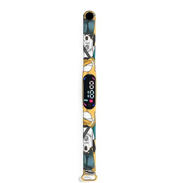 Digitale Armbanduhr Fur Kinder Mit Led Und Aufladefunktion