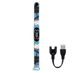 Digitale Armbanduhr Fur Kinder Mit Led Und Aufladefunktion