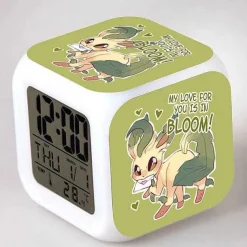 Digitaler Pokemon Wecker In Unterschiedlichen Motiven