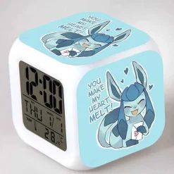 Digitaler Pokemon Wecker In Unterschiedlichen Motiven