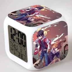 Digitaler Pokemon Wecker In Unterschiedlichen Motiven