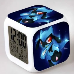Digitaler Pokemon Wecker In Unterschiedlichen Motiven