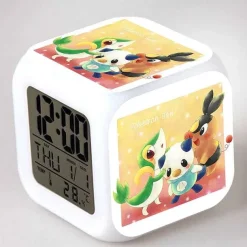 Digitaler Pokemon Wecker In Unterschiedlichen Motiven