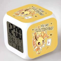 Digitaler Pokemon Wecker In Unterschiedlichen Motiven
