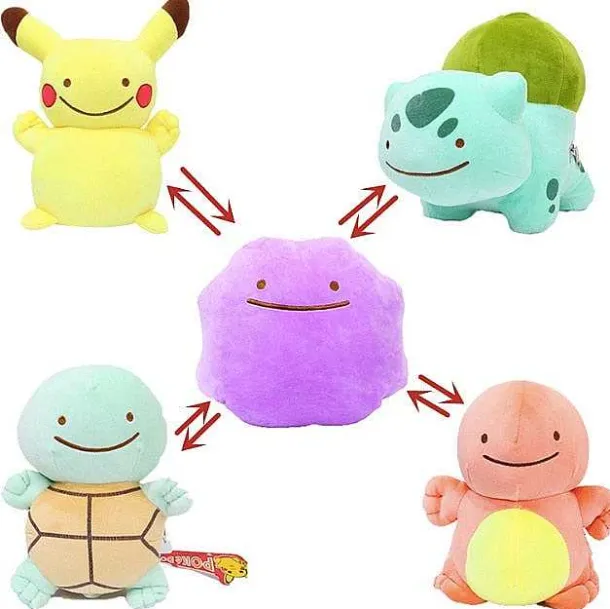 Ditto Plusch Transform Pokemon Stofftier Kuscheltier