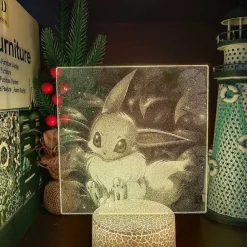 3D Led Hologramm Nachtlampe Pokemon Evoli Eevee