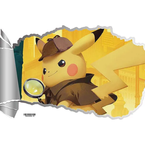 3D Pokemon Detektiv Pikachu Wand Sticker (45Cm*60Cm)
